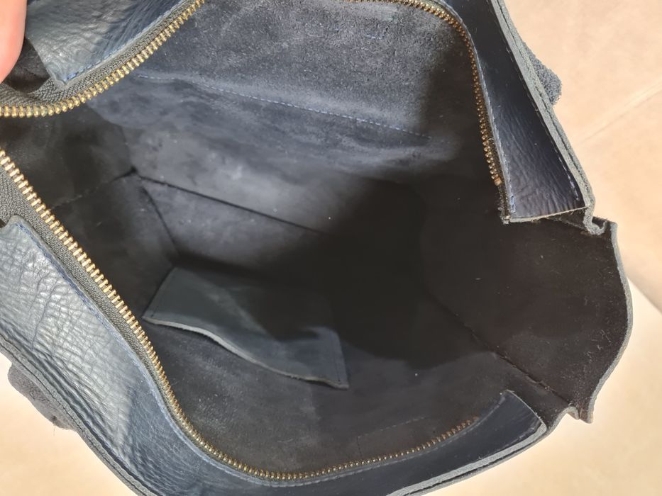 Сумка шопер натуральная кожа ручная работа