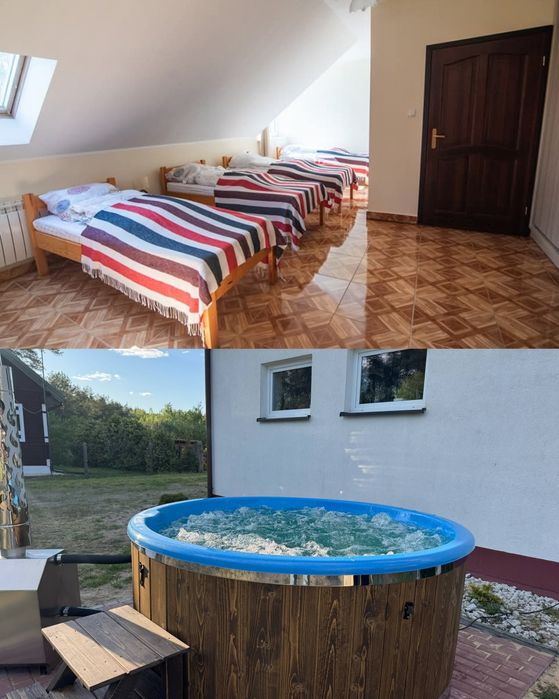 Domek pokoje noclegi balia jacuzzi