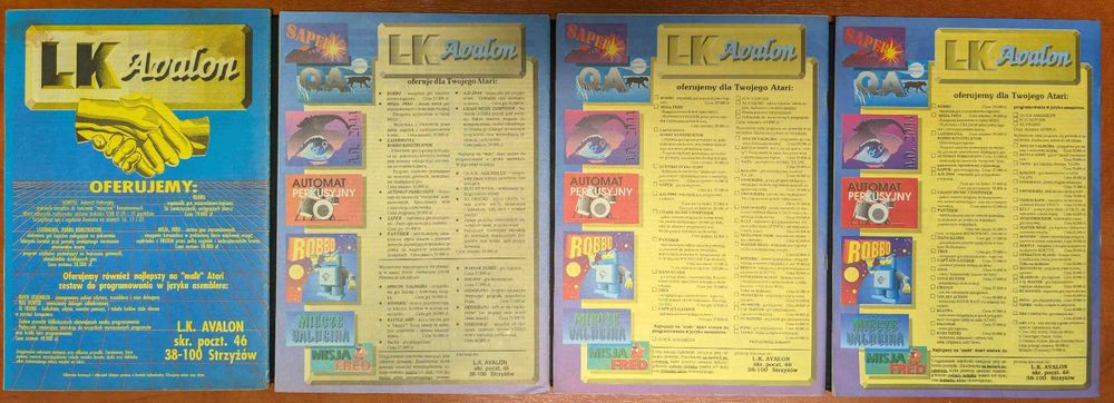 Czasopisma do Atari- Moje Atari, Tajemnice Atari