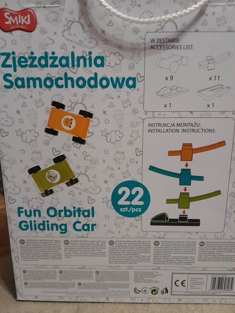 Nowa zjeżdżalnia samochodów Smiki