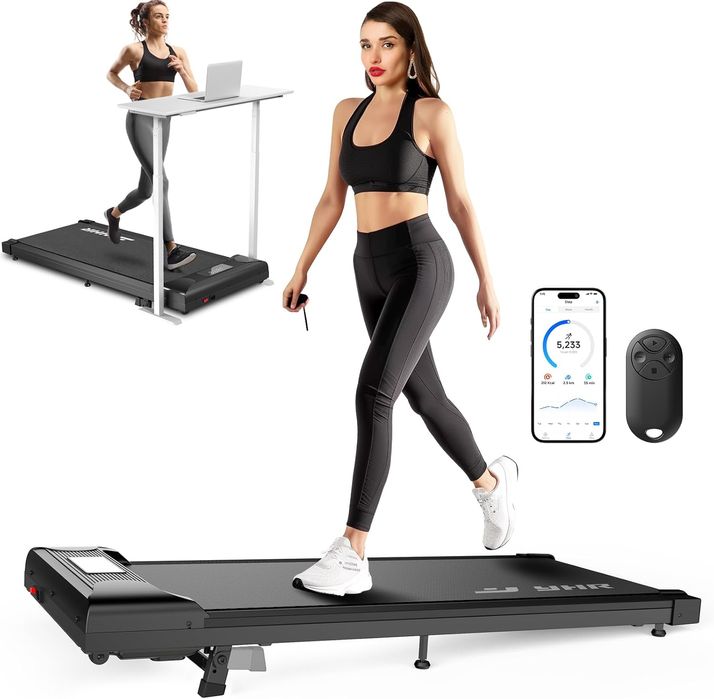 Walking Pad 3 w 1 – bieżnia pod biurko z nachylenie aplikacją i pilot