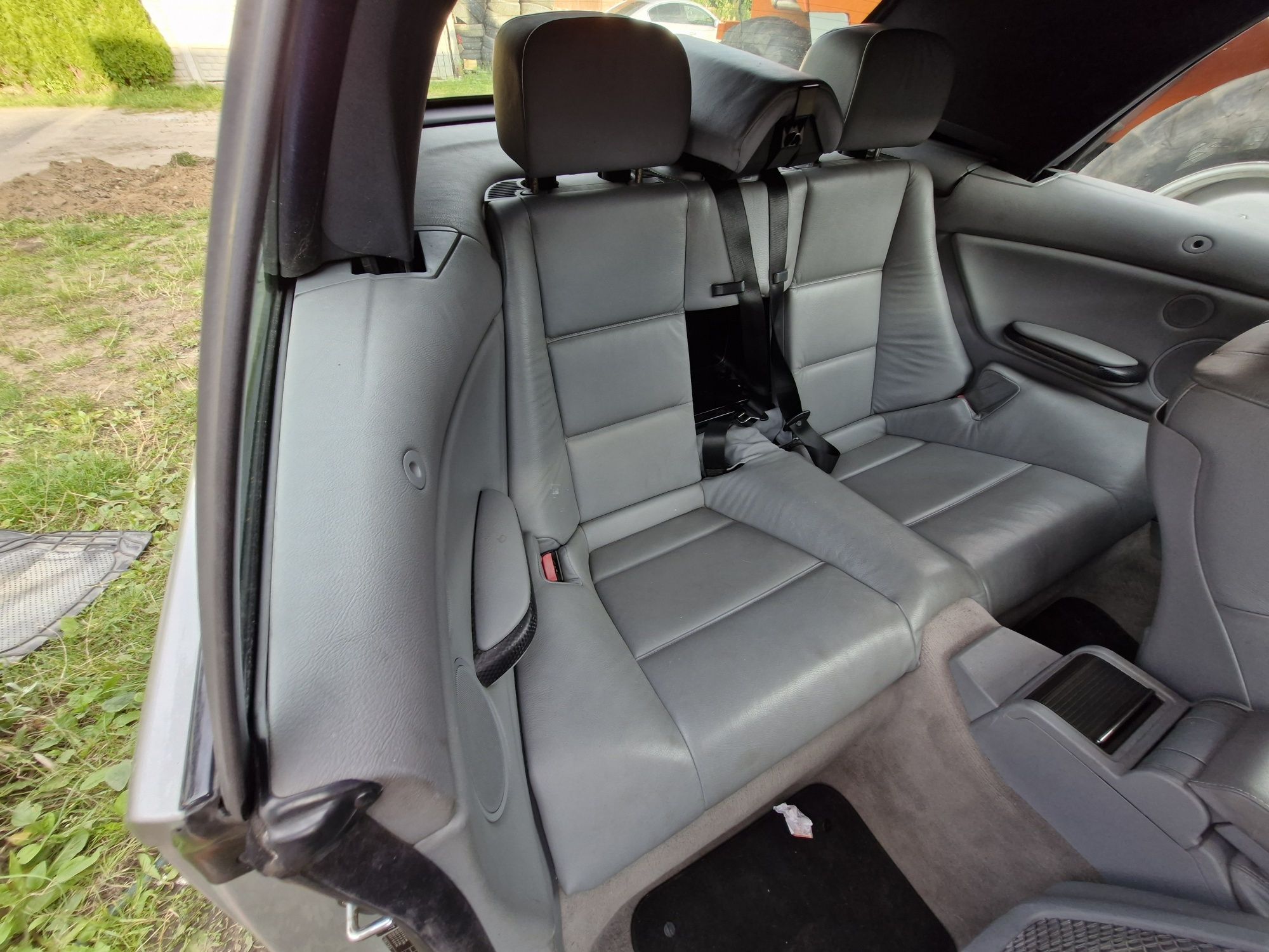 Bmw e46 cabrio szare wnętrze, podgrzewane sportsize sporty