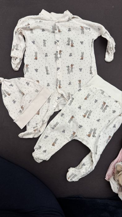 Набір дитячий чолопічок бодік розпашонка розмір 58