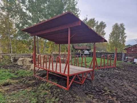 Paśnik łąkowy 16 stanowiskowy karmik karmidło dla bydła, koni