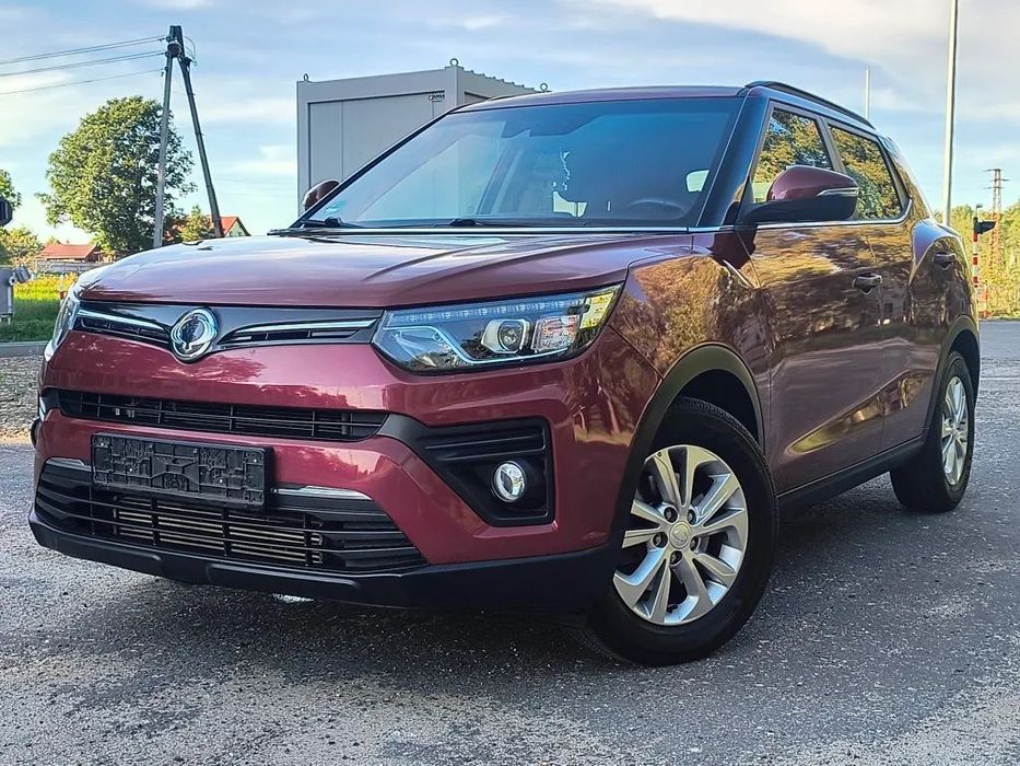 SsangYong/KGM Tivoli 1.5 TGDI 162KM benzyna Klima Alu Kamera NAVI LED 61 tys km! TUV 2027r!