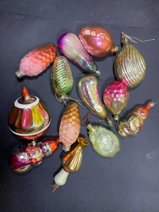 Елочные игрушки СССР