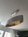 Lampa wiszaca, dwa punkty, na dwie żarówki