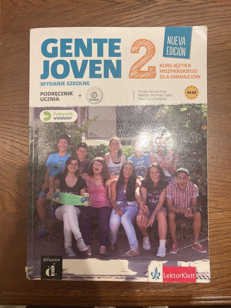 Gente joven 2 podrecznik do jezyka hiszpanskiego