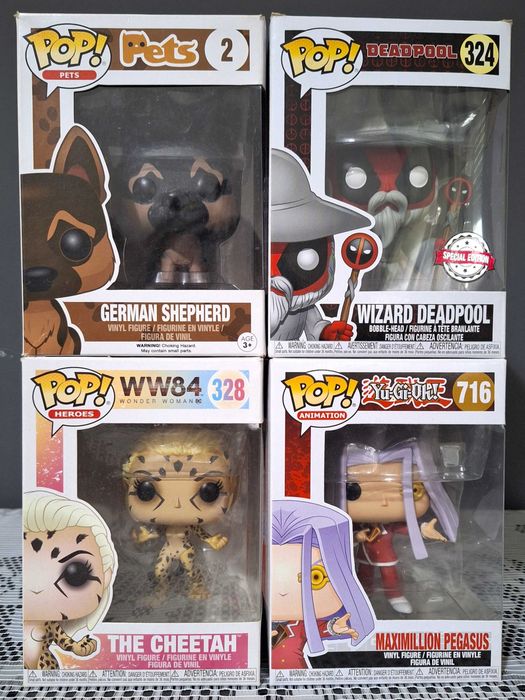 Funko POP (TV, Movies, Myths, Disney, Games, DC, MARVEL)