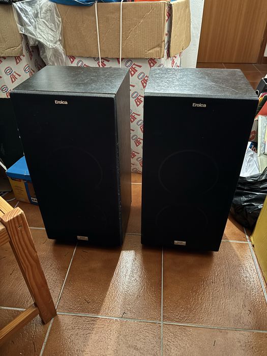 Colunas Eroica vintage – som forte – par