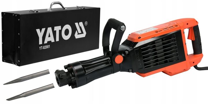 Yato Młot Wyburzeniowy 65j Chłodzony Olejem Yt-82001 Hex 1600w Cegła Ż