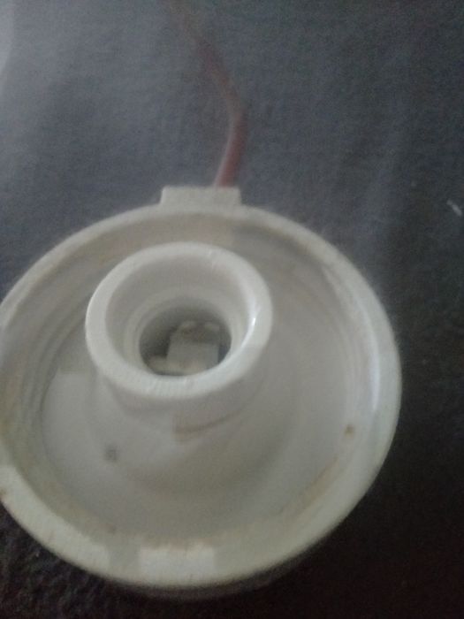 Klosz typu Dębica z porcelanową oprawą
