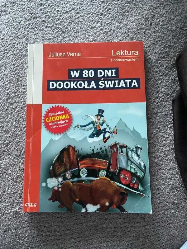 80 dni dookoła świata lektura książka dzieci