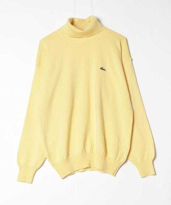 Мужской свитер под горло Lacoste 100% шерсть как новый, XXL/7