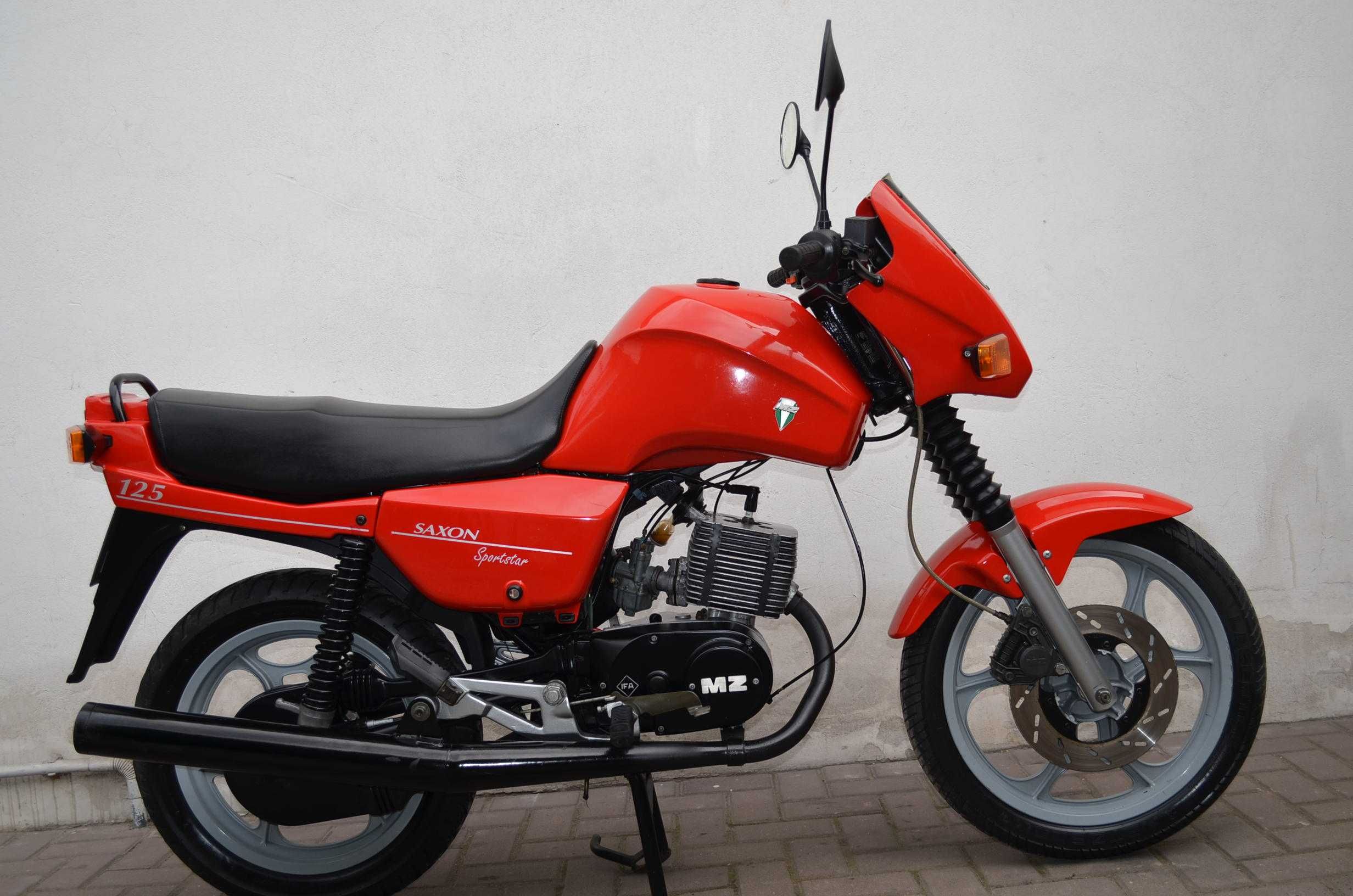 MZ ETZ 125 SAXON Sportstar 125 oryginał kat. B zarejestrowana