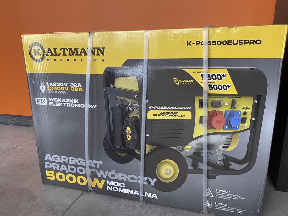 Agregat prądotwórczy KALTMANN K-PG6500 5.5 kW