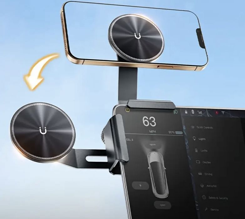 Tesla y , 3 . Тримач для телефону