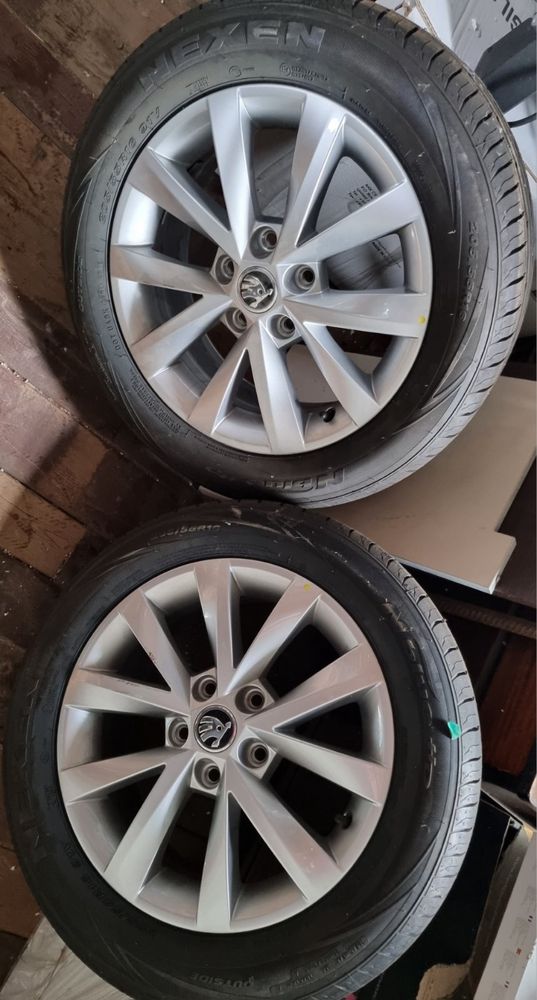 Колеса оригинал Skoda Octavia 16