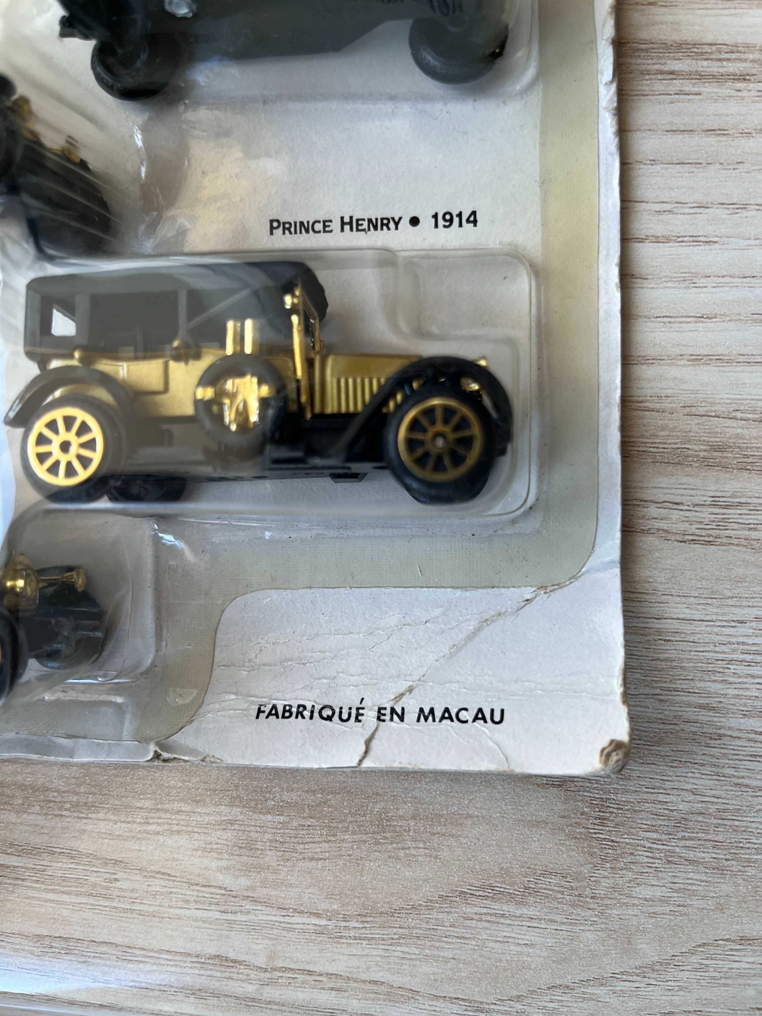 Set of 6 Vintage Cars (Fabric.Portugal - Macau 80's) - Orig. Packaging