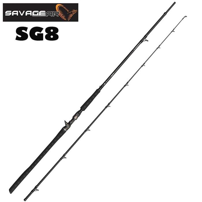 Кастинговый спиннинг Savage Gear ALPHA SG8 Monster Bait 256см 56-250g