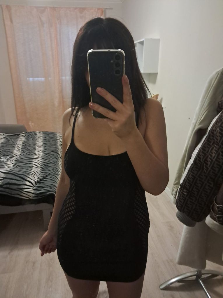 Секси  мини платье