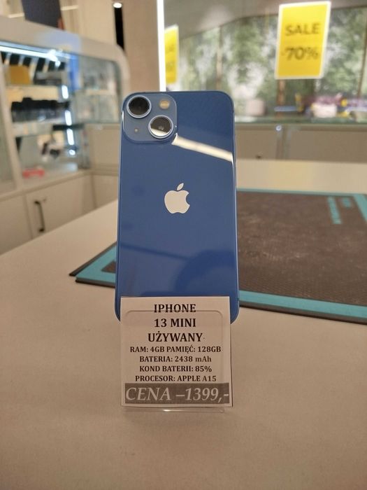 iPhone 13 Mini 128GB Bat 85% Topcase Vivo *Raty 0%*