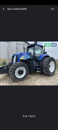 Пробам трактор new holland t 8040