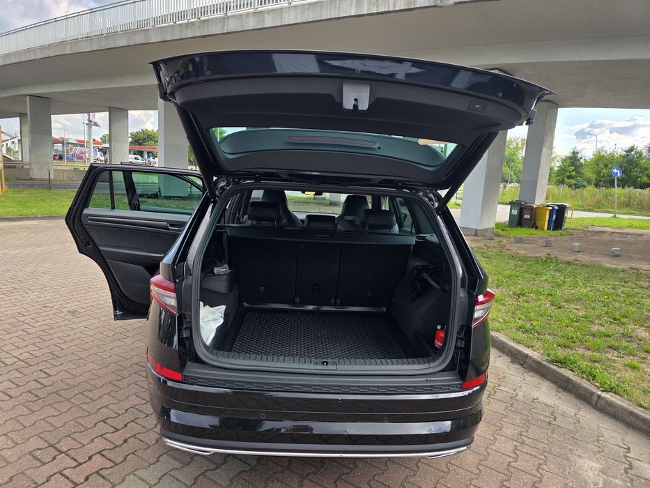 Skoda Kodiaq Wersja sportline czarna 2022