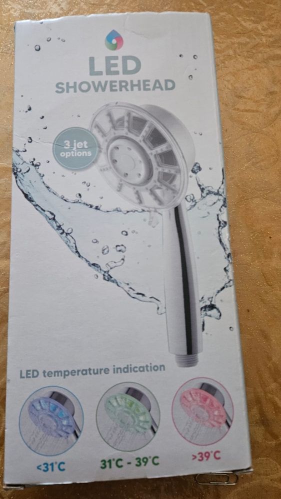 Chuveiro Led com 3 Jatos