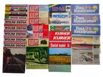 24x czasopisma Wolna droga Świat kolei Kurier PKP Kurier kolejowy