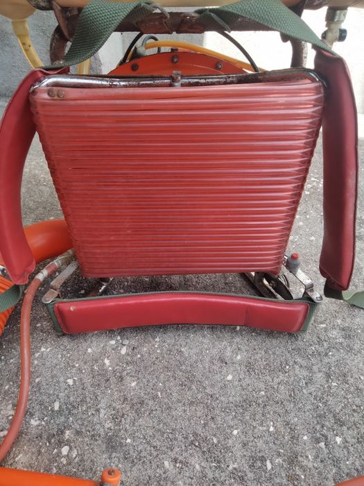 Atomizador em pleno funcionamento