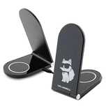 Ładowarka Karl Lagerfeld Choupette MagSafe indukcyjna 15W składana 2w1