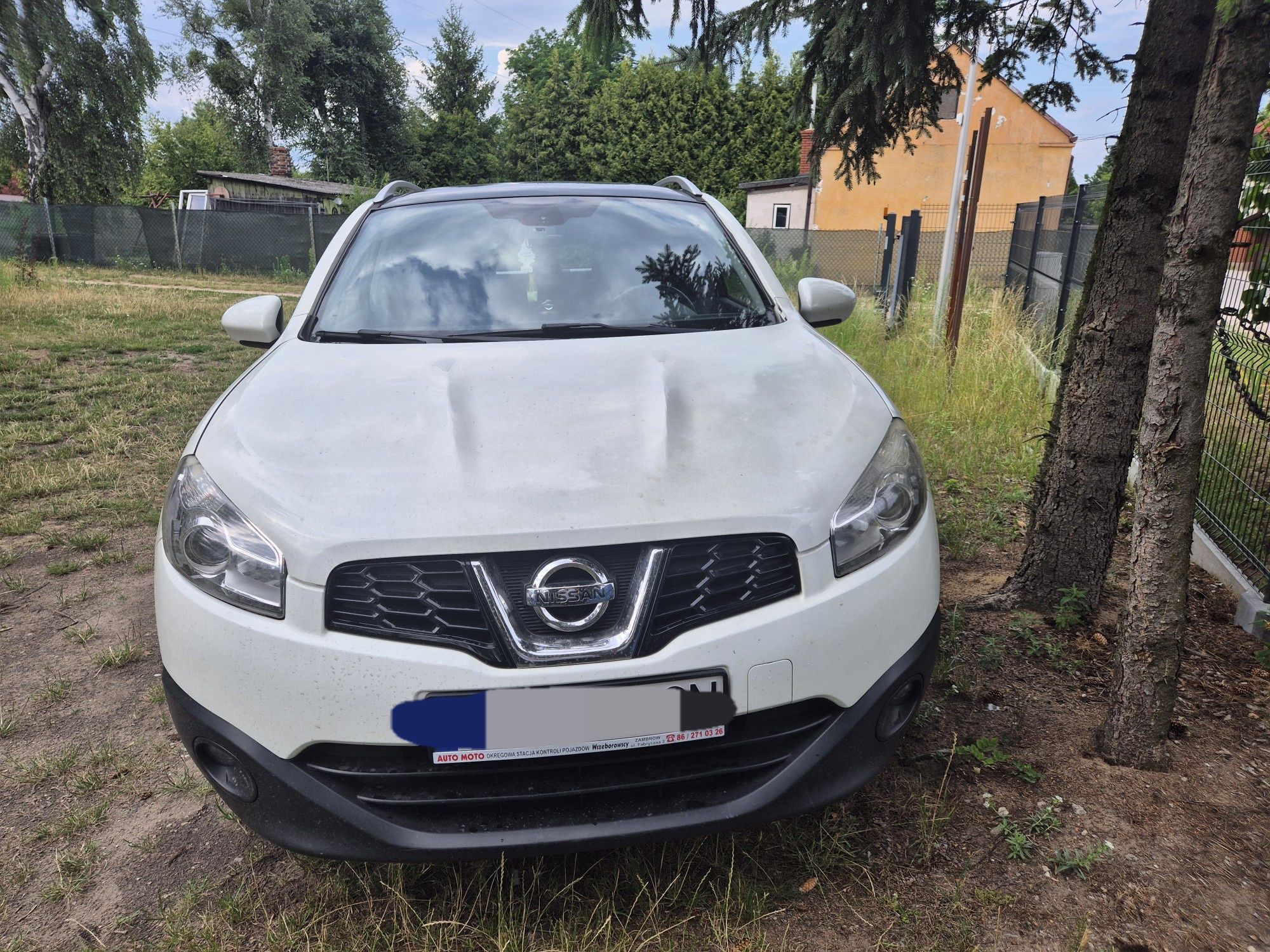 Nissan Qashqai Biały / Zamiana