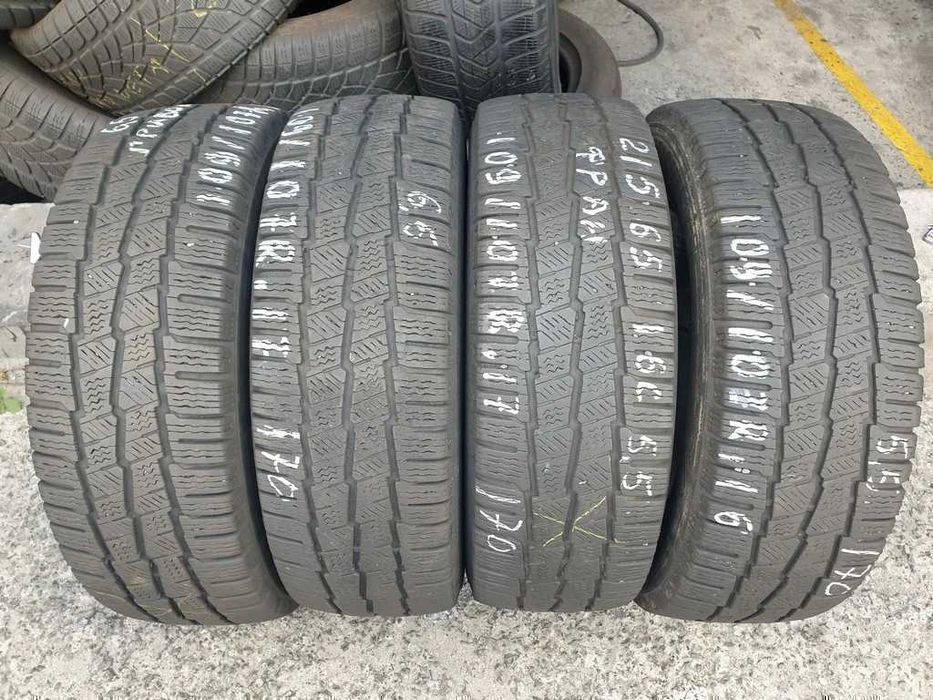 Знижка 215/65 R16C 109/107R Michelin AgilisAlpin Зима 4штуки шини бу