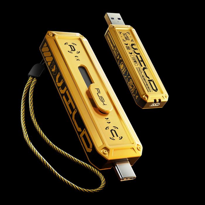 SSD USB Flash Drive 2TB 1000 MB\s Type C Type A MOVESPEED YSUWD10-2TSY