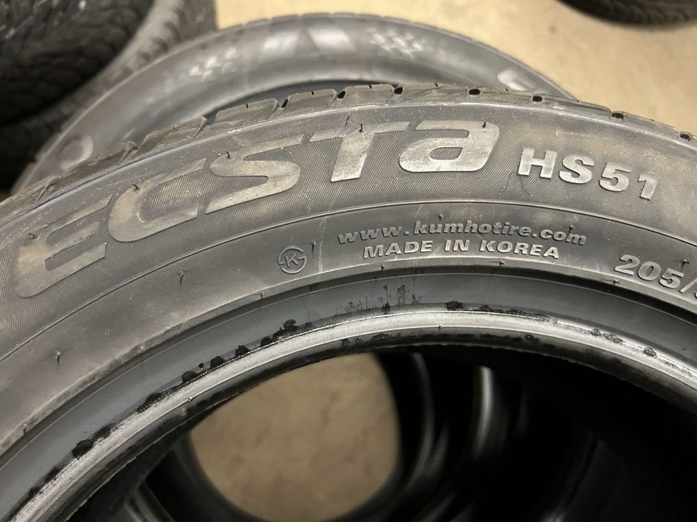 205/55 R15 Kumho Ecsta HS51 шини нові літо