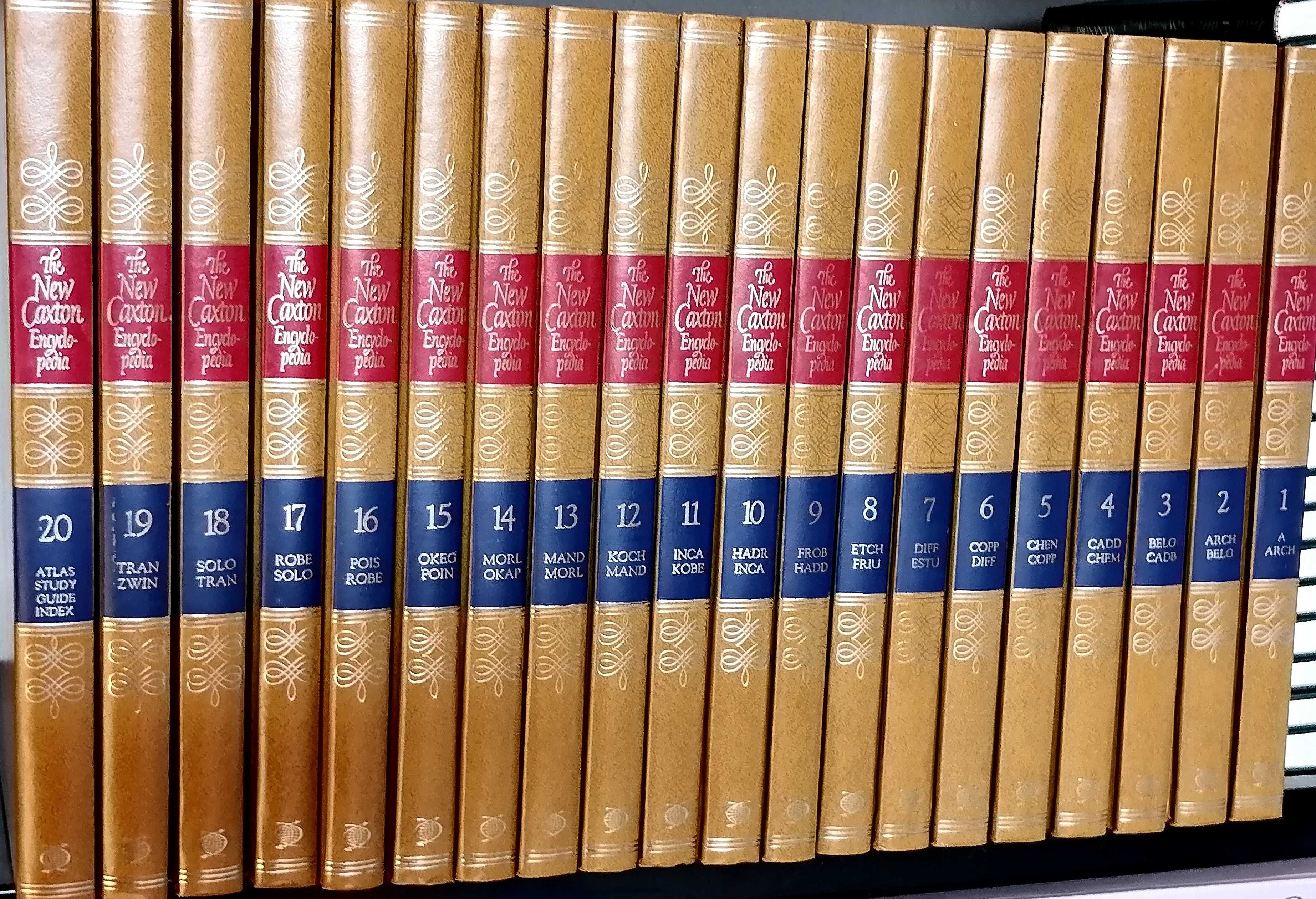 Coleção livros The New Caxton Encyclopedia - 20 volumes