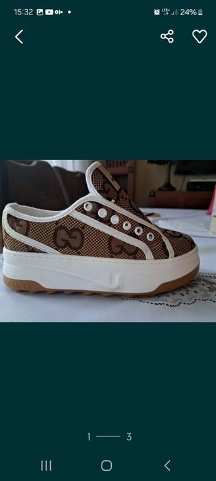 Buty sneakersy  gucci