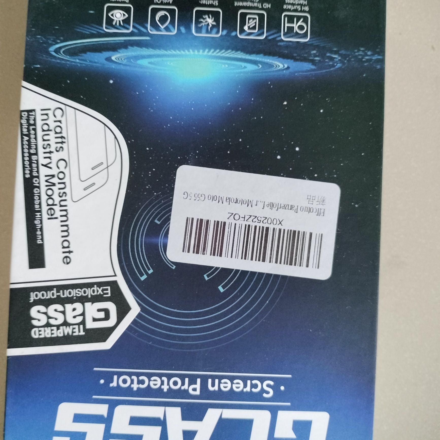 Szyba szkło ochronne Motorola Moto g55