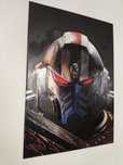 Displate metalowy plakat Warhammer w rozmiarze M nadruk wypukły