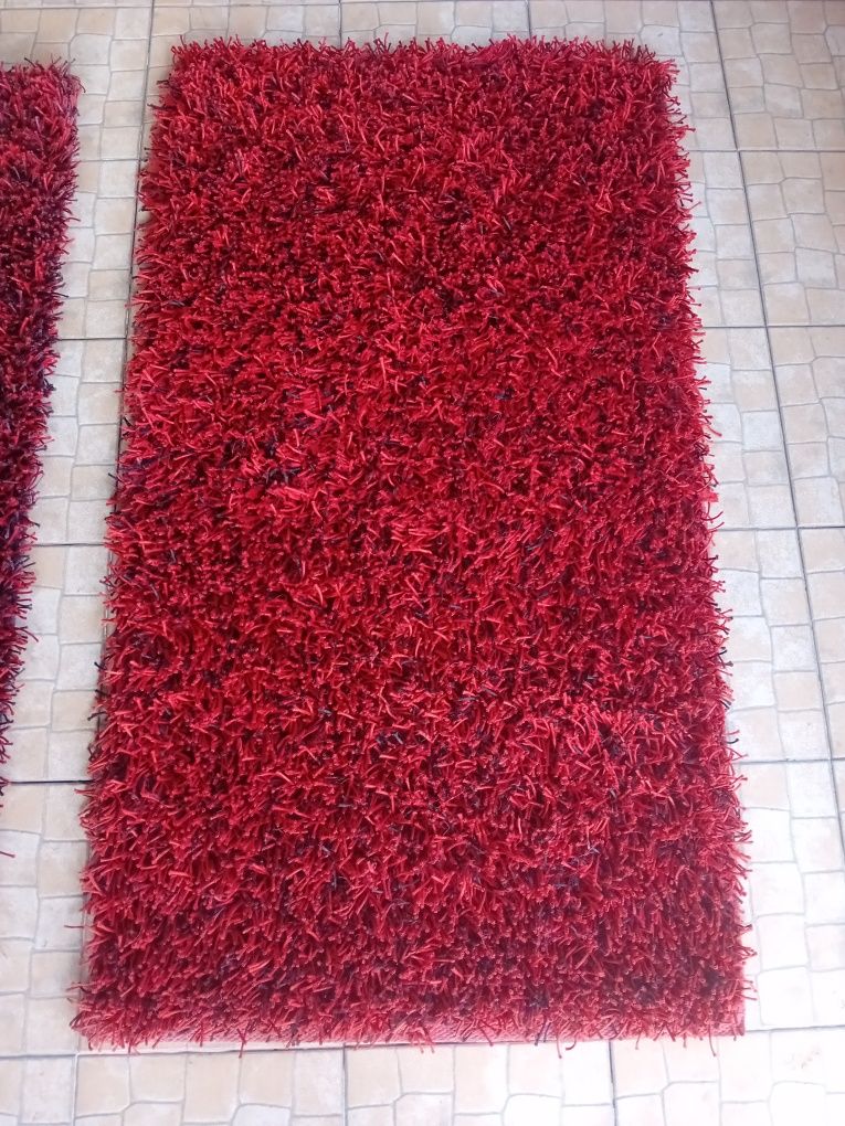 Carpete Sala / Hall - Vermelha e Preta