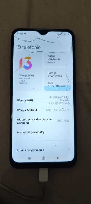 Xiaomi Redmi 9 Twilight Blue 64GB ROM