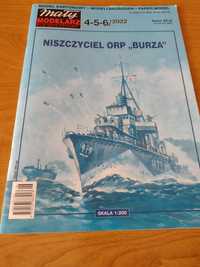 Model kartonowy Mały Modelarz ORP Burza