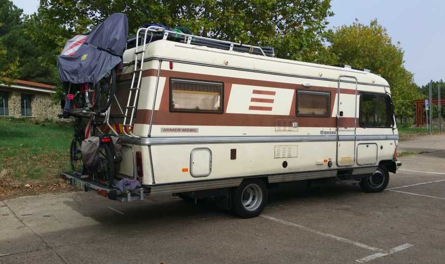 Autocaravana Clássica Mercedes Hymer