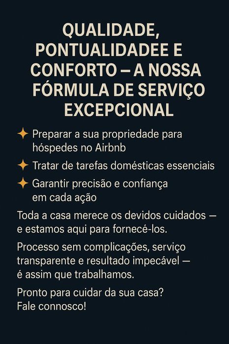 Serviços Domésticos Fiáveis em Lisboa e Cascais