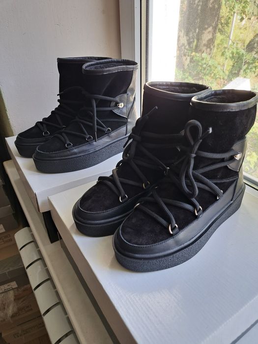 ОСТАННІ РОЗМІРИ! Луноходи шкіряні на овчині (уггі черевики)