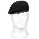 beret wojskowy tłoczony mfh czarny 56 cm