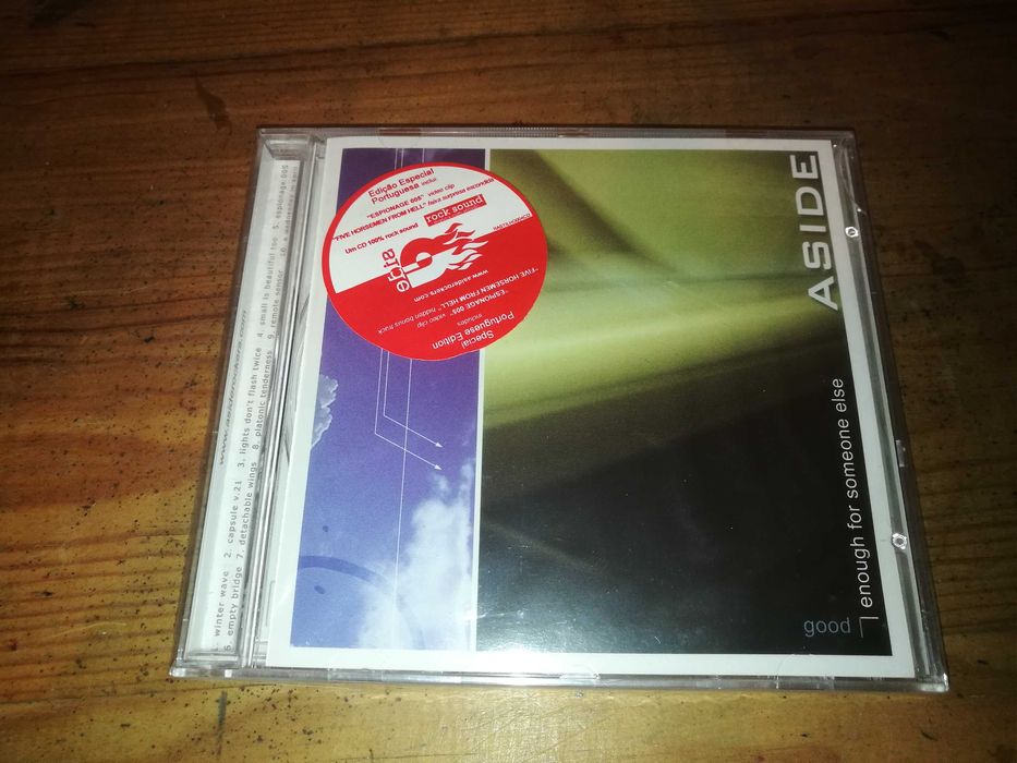 ASIDE (Banda Portuguesa) - Good Enough For Someone Else CD