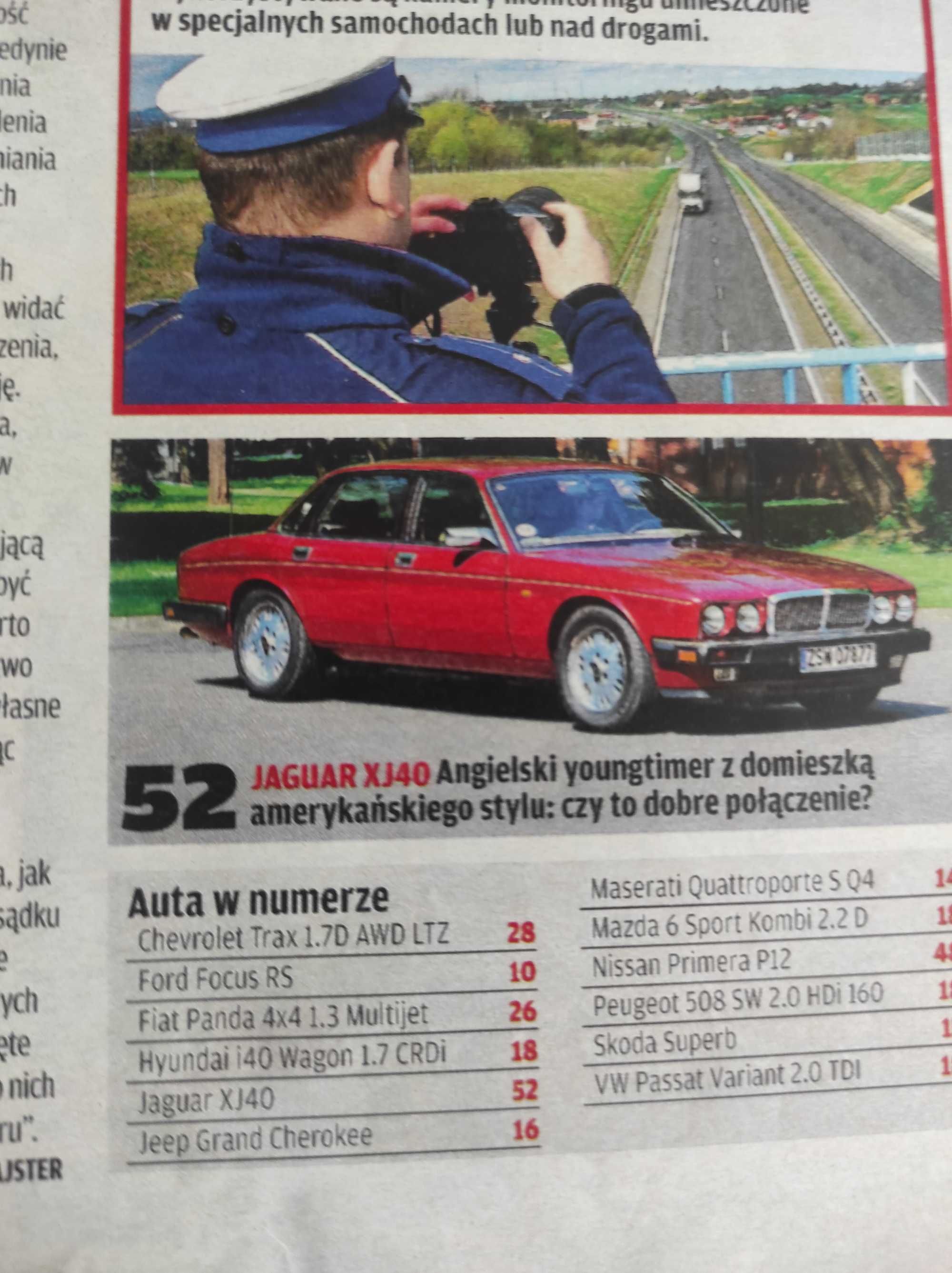 Czasopismo Motor WYSZUKAJ Auto 23/2013 Trax Focus Panda i40 Maserati