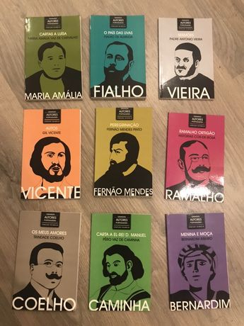 Livros coleção “Grandes Autores Portugueses”